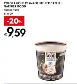 Bennet Colorazione permanente per capelli GARNIER GOOD offerta