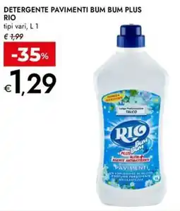 Bennet Detergente pavimenti bum bum plus RIO offerta