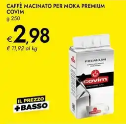 Bennet Caffè macinato per moka premium COVIM offerta