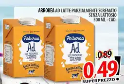 Il Genio Supermercato Arborea ad latte parzialmente scremato senza lattosio offerta