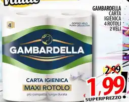 Il Genio Supermercato Gambardella carta igienica offerta