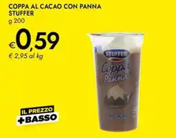 Bennet Coppa al cacao con panna STUFFER offerta