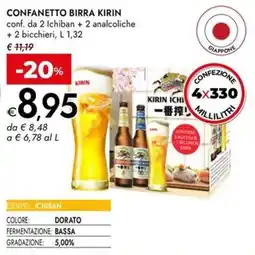 Bennet Confanetto birra kirin offerta