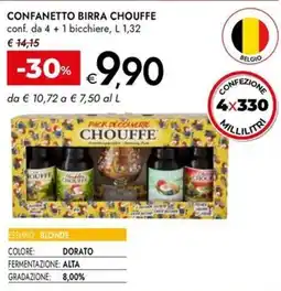 Bennet Confanetto birra CHOUFFE offerta