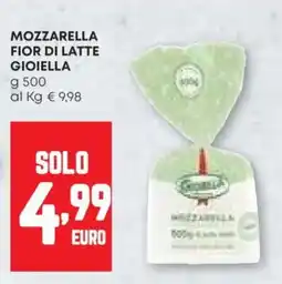 Pam Mozzarella fior di latte GIOIELLA offerta