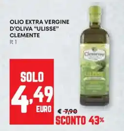 Pam Olio extra vergine d'oliva "ulisse" CLEMENTE offerta