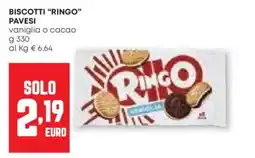 Pam Biscotti "ringo" PAVESI offerta