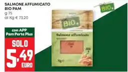 Pam Salmone affumicato BIO PAM offerta