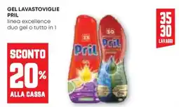 Pam Gel lavastoviglie PRIL offerta