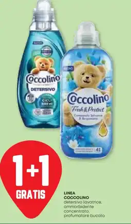 Pam LINEA COCCOLINO detersivo lavatrice, ammorbidente concentrato, profumatore bucato offerta