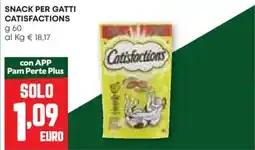 Pam Snack per gatti CATISFACTIONS offerta