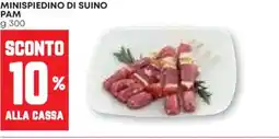 Pam Minispiedino di suino PAM offerta