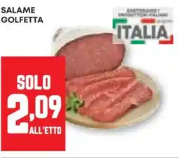 Pam Salame golfetta offerta