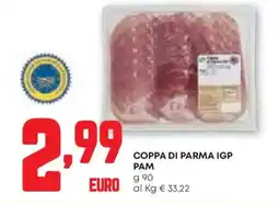 Pam Coppa di parma igp PAM offerta