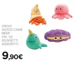 Arcaplanet Croci gioco cane reef soggetti assortiti offerta