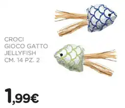 Arcaplanet Croci gioco gatto jellyfish pz offerta