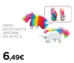 Arcaplanet Croci gioco gatto unicorn offerta
