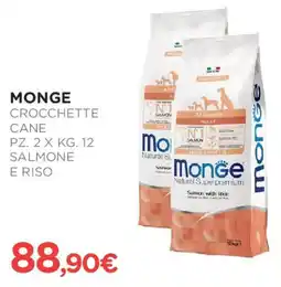Arcaplanet Crocchette cane pz salmone e riso offerta
