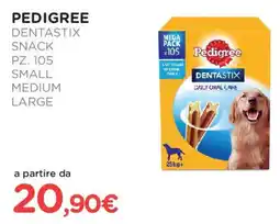 Arcaplanet PEDIGREE Dentastix snack pz. small medium large offerta