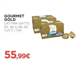 Arcaplanet GOURMET GOLD Lattina gatto pz offerta