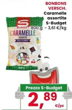 Eurospar Caramelle assortite S-Budget offerta