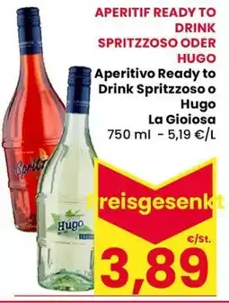 Eurospar Aperitivo Ready to Drink Spritzzoso o Hugo La Gioiosa offerta