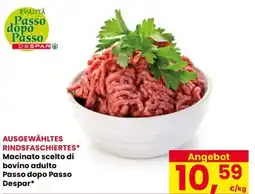 Eurospar Macinato scelto di bovino adulto Passo dopo Passo Despar offerta
