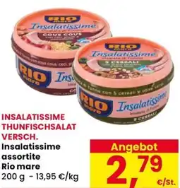 Eurospar Insalatissime assortite Rio mare offerta