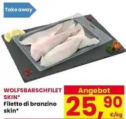 Eurospar Filetto di branzino skin offerta
