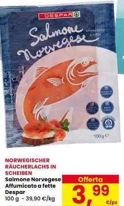 Eurospar Salmone Norvegese Affumicato a fette Despar offerta