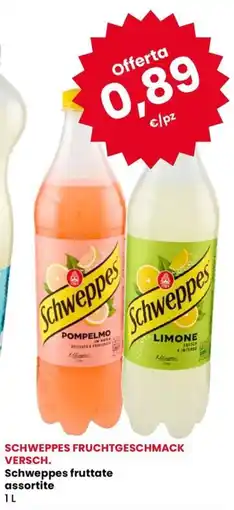Eurospar Schweppes fruttate assortite offerta
