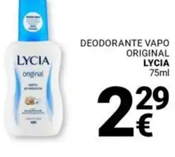 Supermercati Gulliver Deodorante vapo original LYCIA offerta
