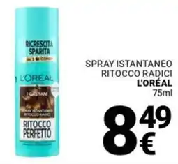 Supermercati Gulliver Spray istantaneo ritocco radici L'ORÉAL offerta