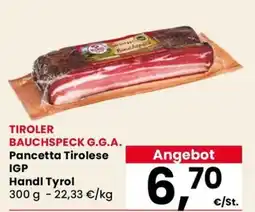 Eurospar Pancetta Tirolese IGP Handl Tyrol offerta