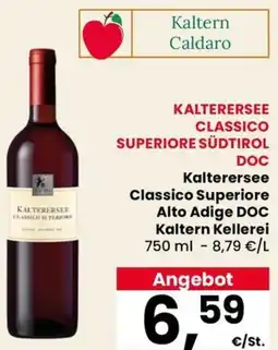 Eurospar Kalterersee Classico Superiore Alto Adige DOC Kaltern Kellerei offerta