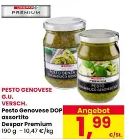 Eurospar Pesto Genovese DOP assortito Despar Premium offerta