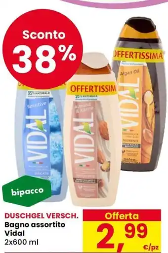 Eurospar Bagno assortito Vidal offerta