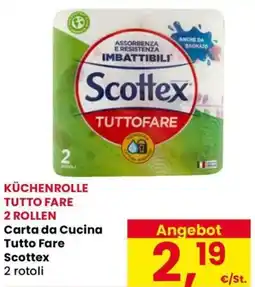 Eurospar Carta da Cucina Tutto Fare Scottex offerta