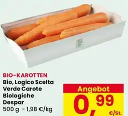Eurospar Bio, Logico Scelta Verde Carote Biologiche Despar offerta