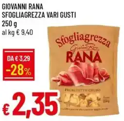 Galassia Giovanni rana sfogliagrezza vari gusti offerta