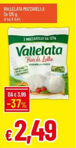 Galassia Vallelata mozzarella offerta