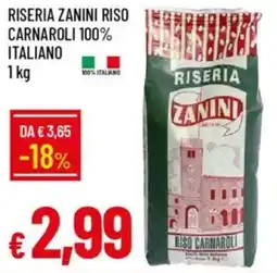 Galassia Riseria zanini riso carnaroli 100% italiano offerta