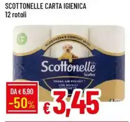 Galassia Scottonelle carta igienica 12 rotoli offerta