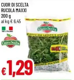 Galassia Cuor di scelta rucola maxxi offerta