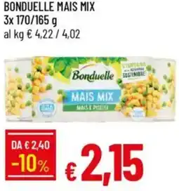 Galassia Bonduelle mais mix offerta