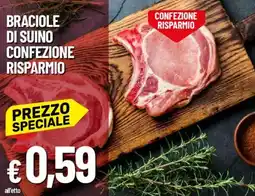 Galassia Braciole di suino confezione risparmio offerta