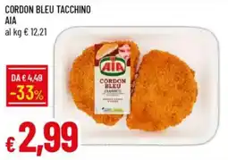 Galassia Cordon bleu tacchino AIA offerta