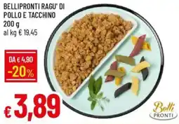 Galassia Bellipronti ragu' di pollo e tacchino offerta