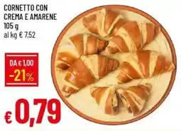 Galassia Cornetto con crema e amarene offerta