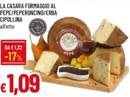 Galassia La casara formaggio al pepe/peperoncino/erba cipollina offerta